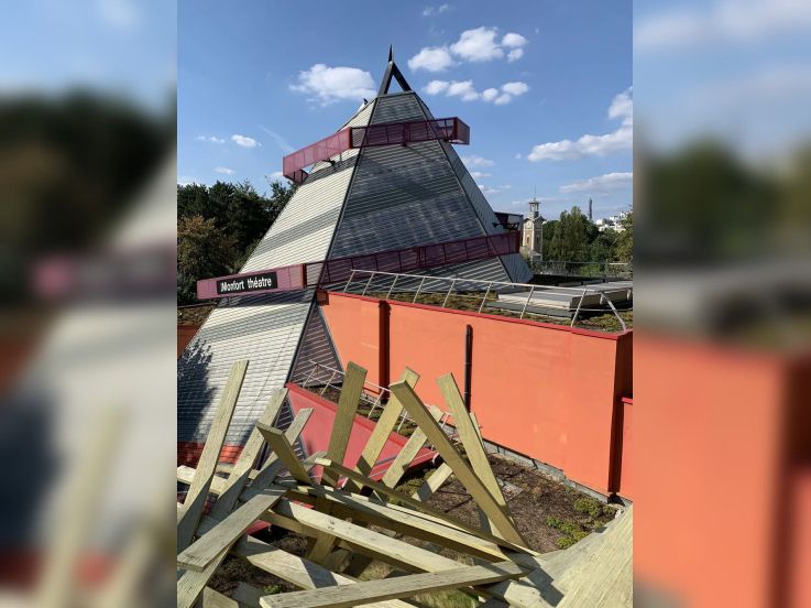 Journées de l'architecture 2026 : explorez la surprenante pyramide du Théâtre Silvia Monfort à Paris