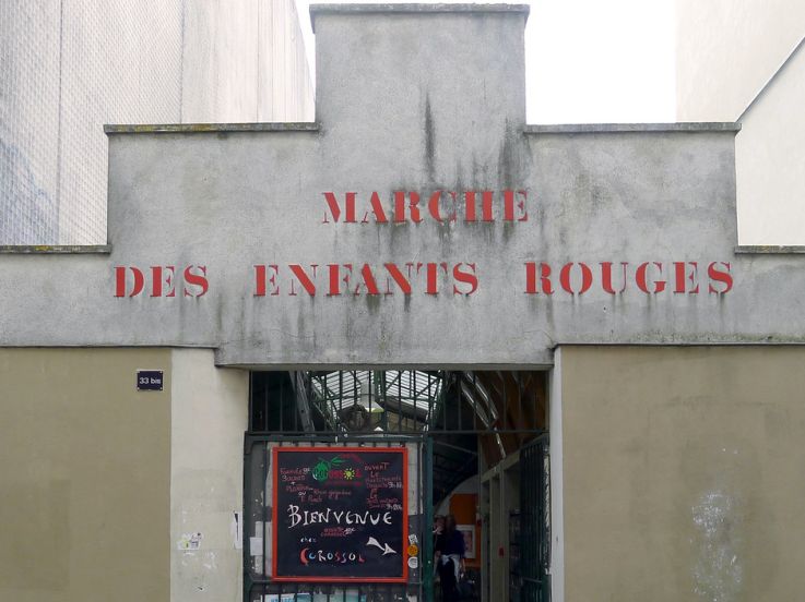 Marché des Enfants Rouges, le plus ancien marché de Paris !