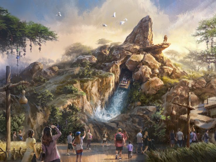 Disneyland Paris : la zone Le Roi Lion se dévoile avec de nouveaux concept-arts