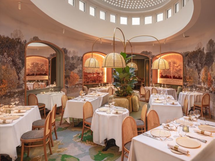 Réveillon de Noël et du Nouvel An : menu de fêtes au restaurant Serpentine, à l'hôtel Miss Fuller