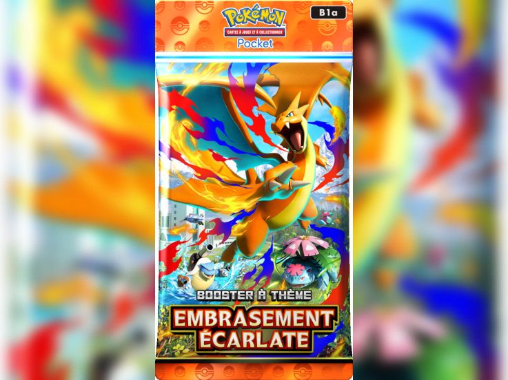 Pokémon TCG Pocket : le booster Embrasement Écarlate bientôt disponible