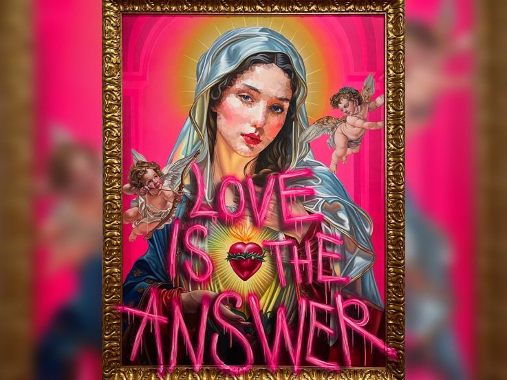 Saint-Valentin : Masterpiece and Love, l'atelier de live painting à la galerie Goldshteyn-Saatort