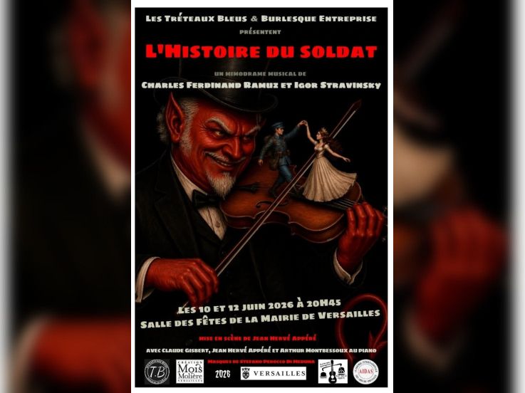 L’Histoire du soldat, Ramuz et Stravinsky revisités pour le Mois Molière à Versailles