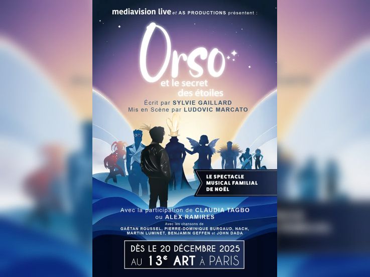 Orso et le secret des étoiles : spectacle musical au 13ème Art