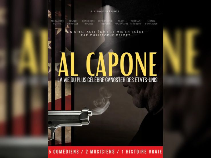 Al Capone : un biopic théâtral rythmé au Théâtre Les 3 Clés