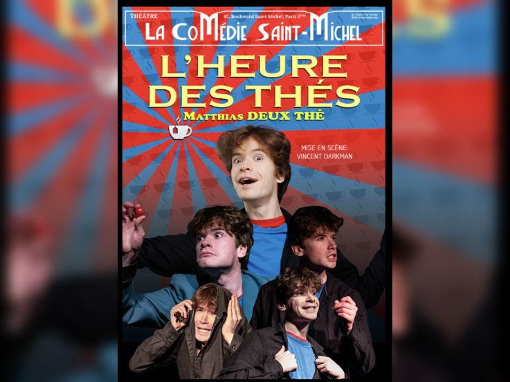 L’Heure des Thés : seul-en-scène à la Comédie Saint-Michel