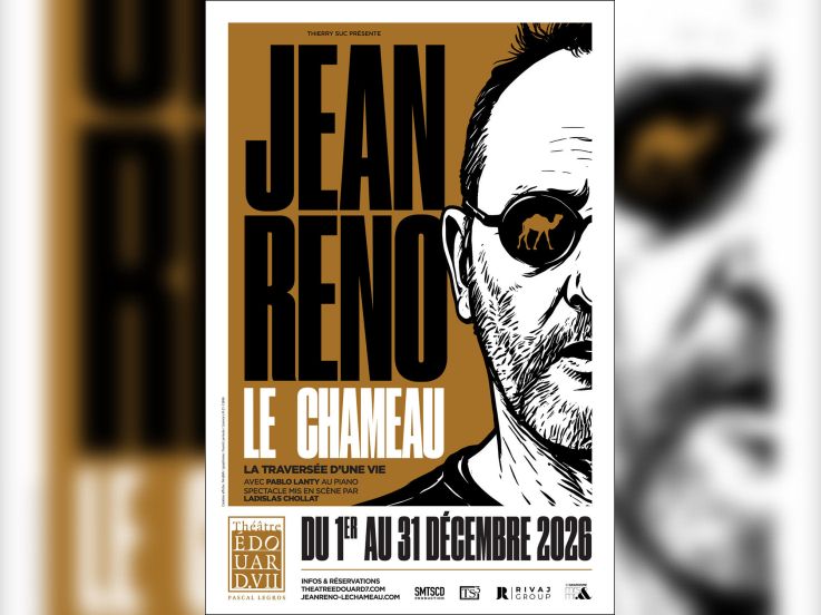 Le Chameau : Jean Reno seul en scène à Édouard VII