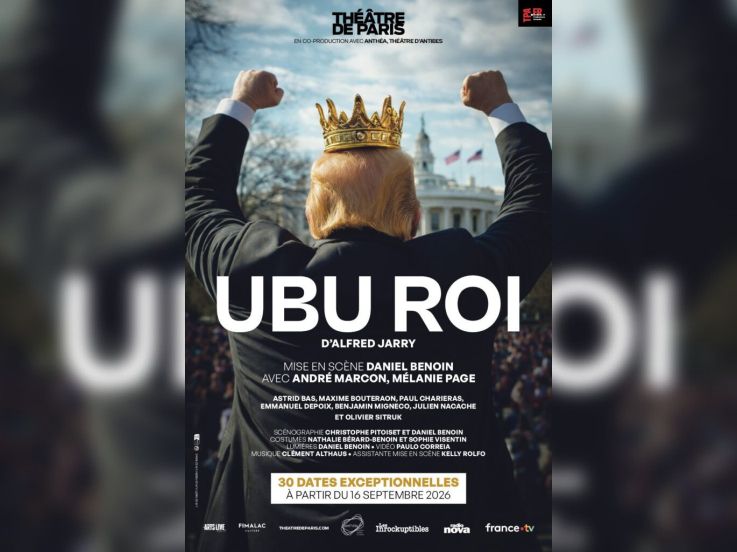 Ubu Roi revient au Théâtre de Paris avec André Marcon