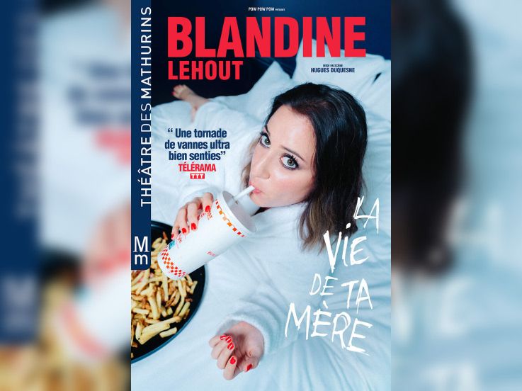 Blandine Lehout : La Vie de ta mère au Théâtre des Mathurins dès septembre 2026