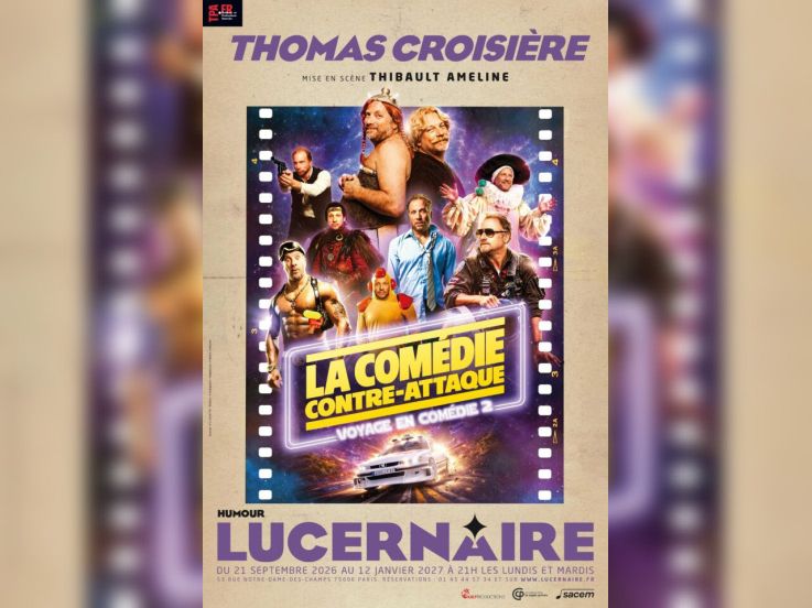 Thomas Croisière : La Comédie contre-attaque au Lucernaire