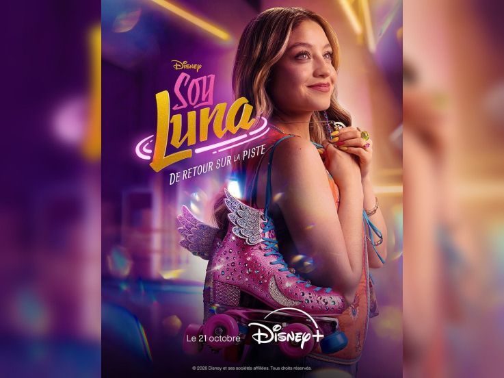 Soy Luna : De retour sur la piste, Karol Sevilla retrouve les rollers sur Disney+