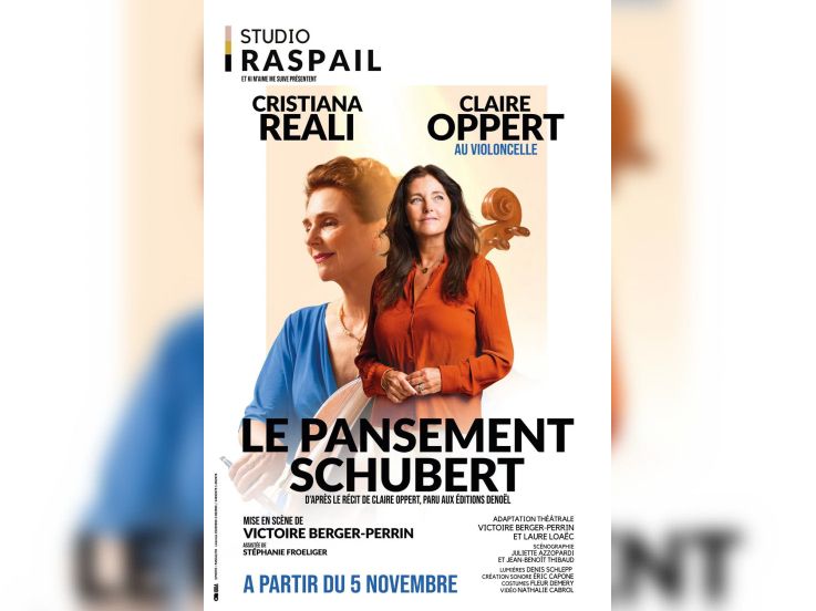 Le Pansement Schubert avec Cristiana Reali au Studio Raspail