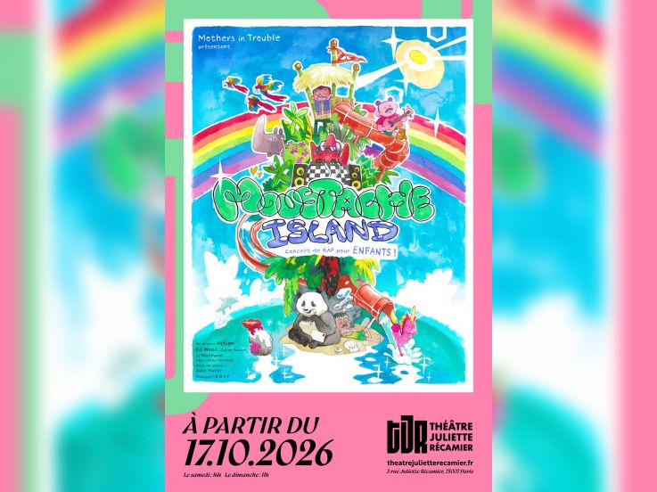Moustache Island : un concert de rap pour enfants à Paris