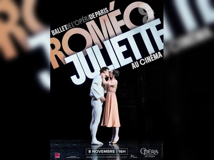 Roméo et Juliette du Ballet de l’Opéra de Paris au cinéma
