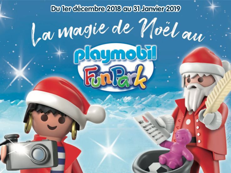 La Magie de Noël 2018 au Playmobil Funpark