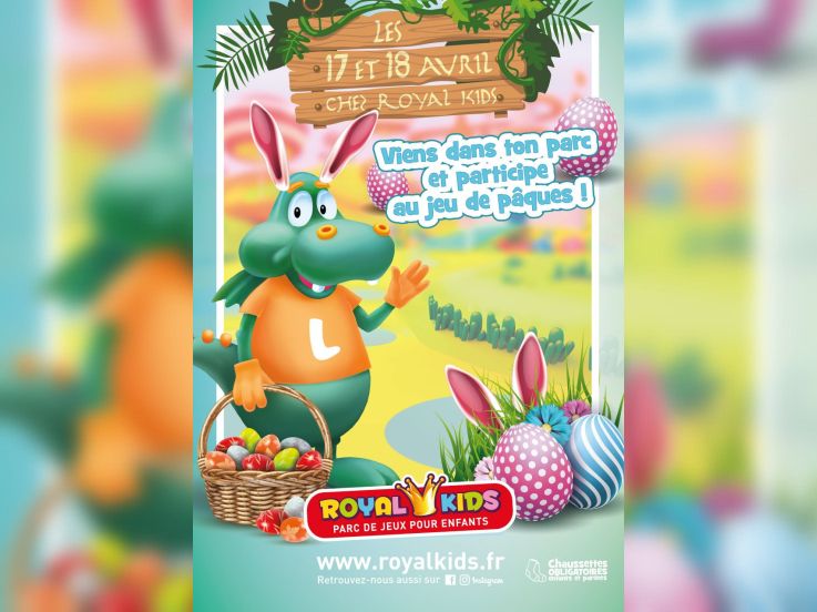 La Chasse aux oeufs de Pâques 2022 des Royal Kids 