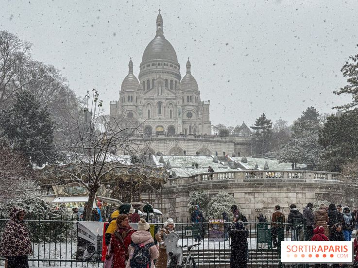 La Neige à Paris - Montmartre