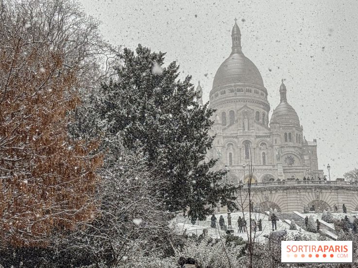 La Neige à Paris - Montmartre
