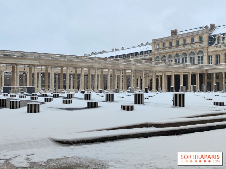 La Neige à Paris - domaine palais royal