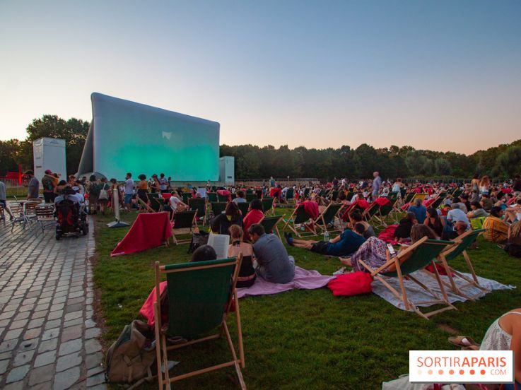 Cinéma en plein air à la Villette