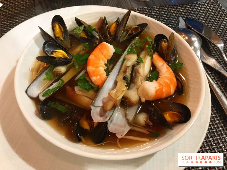 Carte des Frères Pourcel au Bar à Huitres 