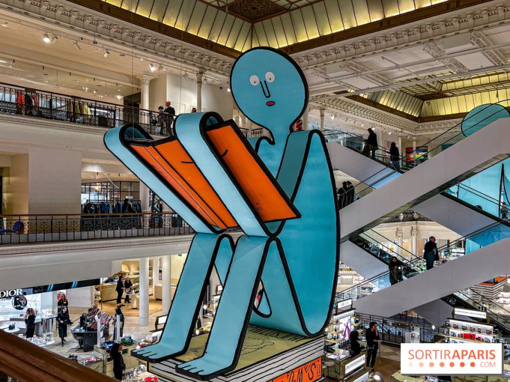 Mise en page par Sarah Andelman, la nouvelle exposition pour les fans de livres au Bon Marché