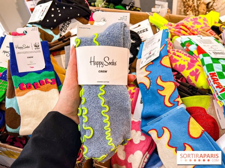 Bon plan shopping : un destockage massif de chaussettes ultra-funs, adultes et enfants, à Paris