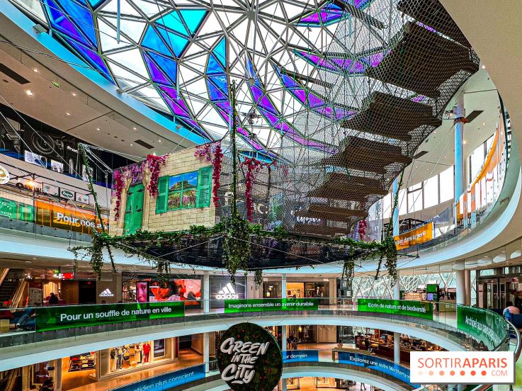 Green in the City à Beaugrenelle: labyrinthe suspendu à 19 mètres du sol et ateliers écoresponsables