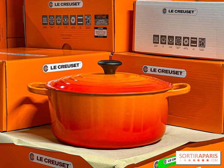 Braderie Le Creuset, la célèbre cocotte en fonte émaillée française, à l'Espace Champerret ce week-end