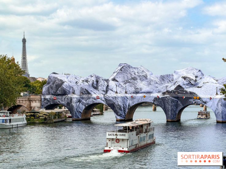 La Caverne du Pont Neuf : le montage de l’installation géante de JR démarre à Paris