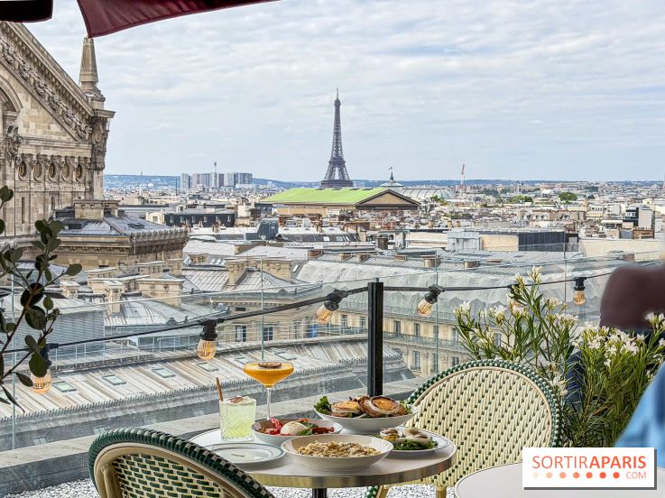 Balcon Paris : le nouveau bistrot de Julien Sebbag, perché sur le rooftop des Galeries Lafayette