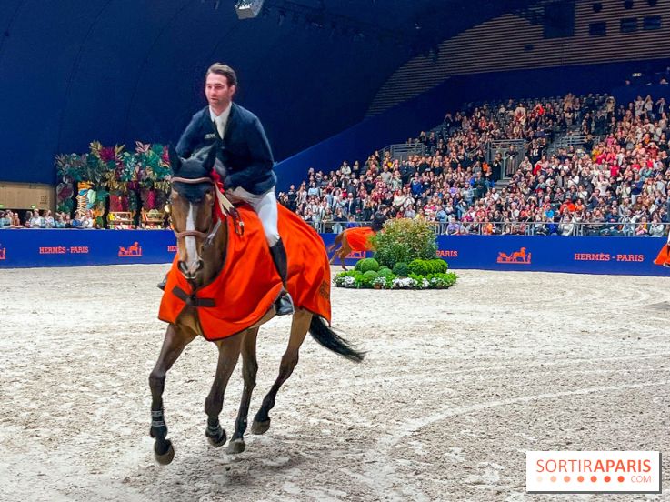 Saut Hermès 2023 au Grand Palais Ephémère à Paris