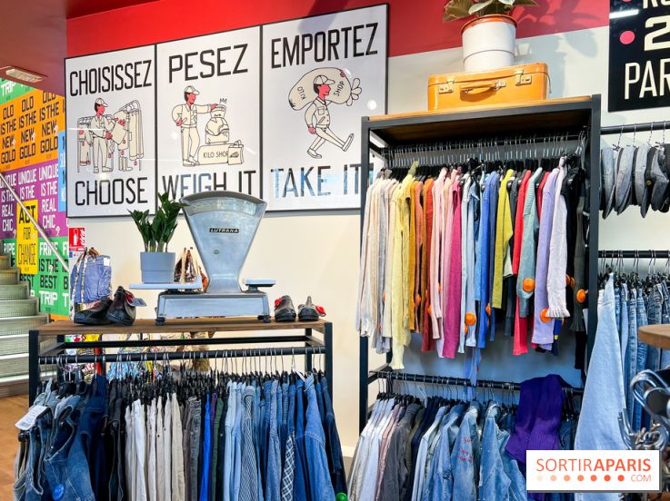 Une énorme friperie Kilo Shop ouvre à Paris !