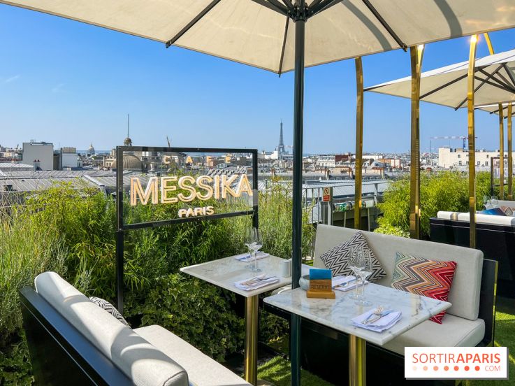 Café Messika : le premier café-terrasse avec vue imprenable sur Paris, de la Maison de Joaillerie 