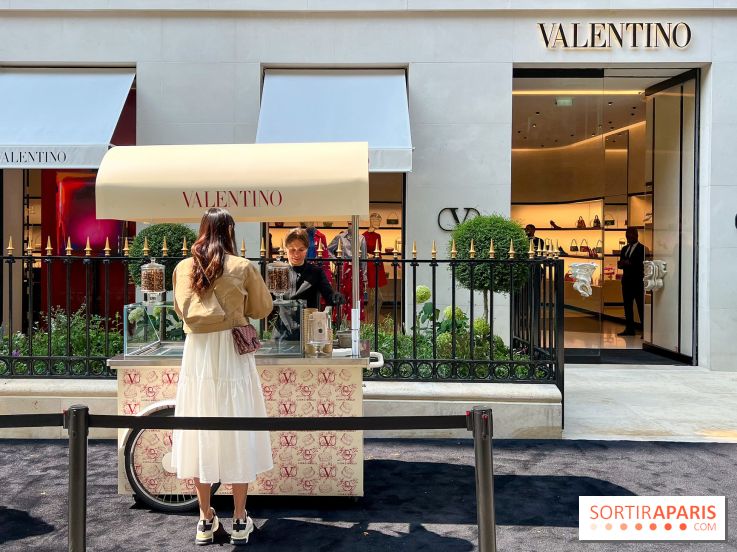 Fashion Week Haute Couture : un stand de glaces gratuites Cédric Grolet pour la Maison Valentino