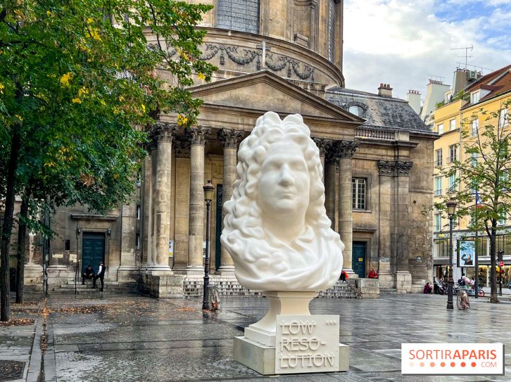 Une exposition en plein air des œuvres monumentales de Rero dans le quartier Faubourg Saint Honoré