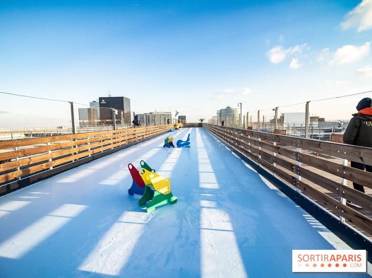 La Patinoire de Noël de la Grande Arche
