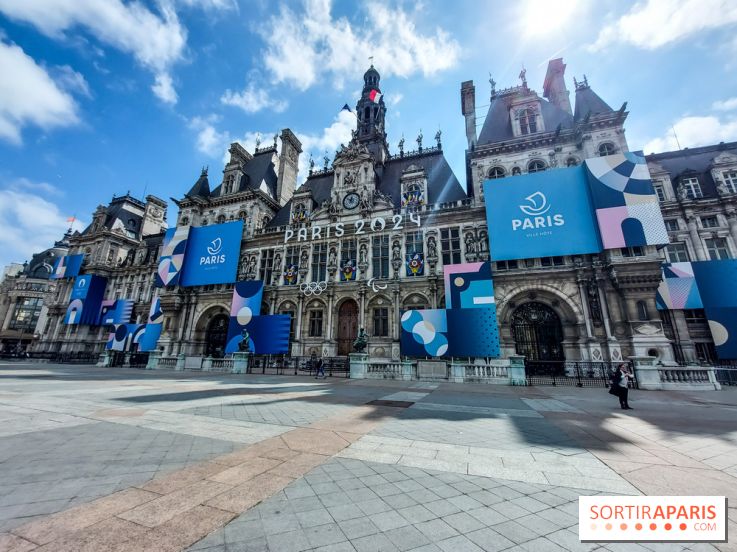 visuel Paris - Hôtel de Ville de Paris - JO