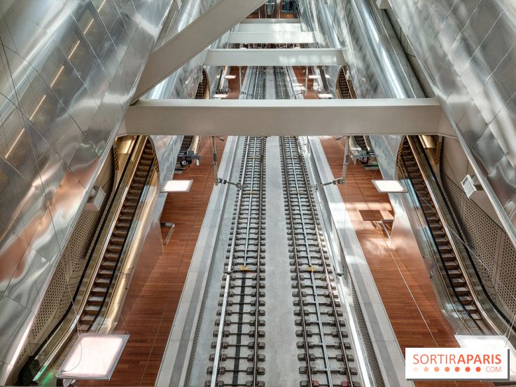 visuel Paris - Transport - Quai de RER - RER E