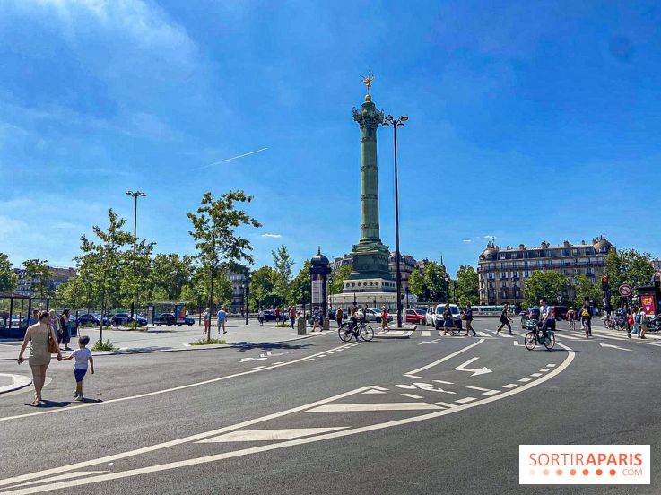 Visuel Paris Place de la Bastille, colonne de Juillet