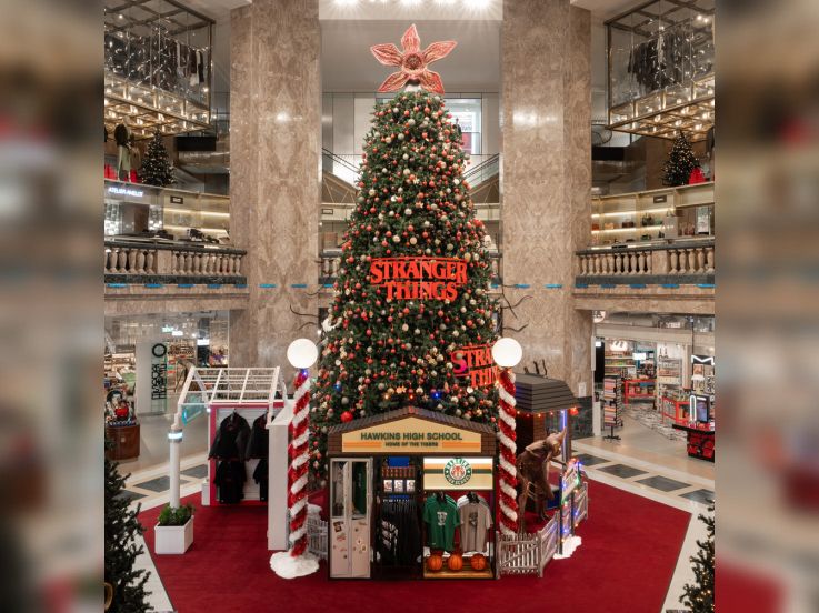 Noël se célèbre aux Galeries Lafayette Champs-Élysées