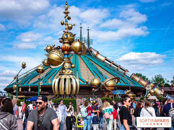 Visuels Disneyland Paris - Discoveryland Space Mountain Orbitron