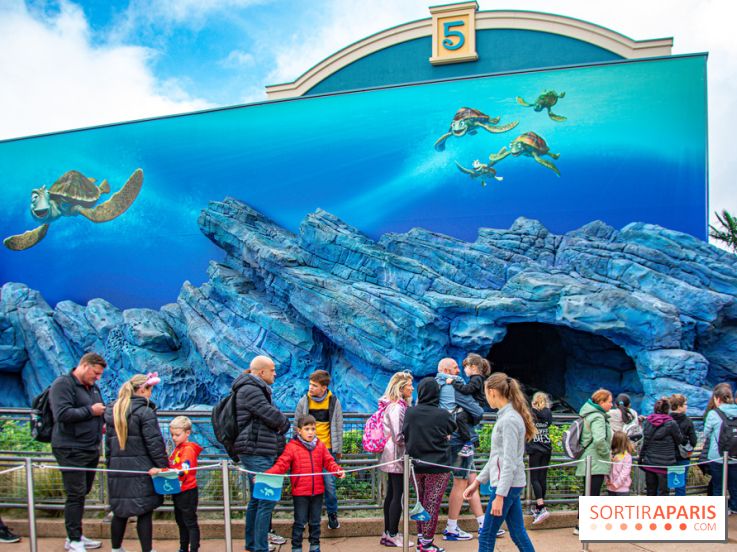 Visuels Disneyland Paris - Crush's Coaster