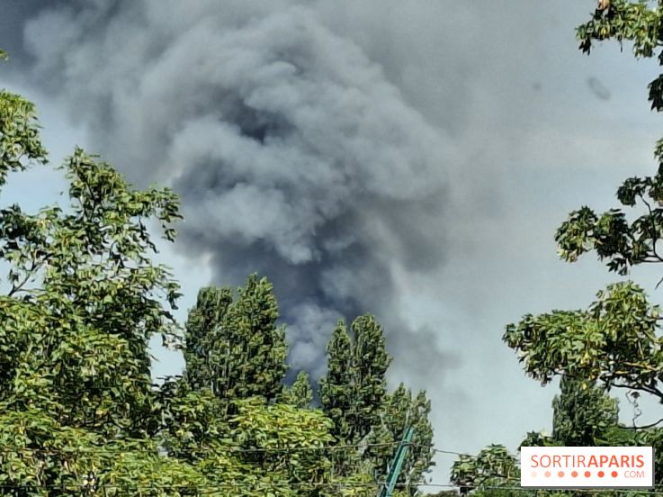 Un incendie important dans une zone industrielle de Bobigny, évitez le secteur