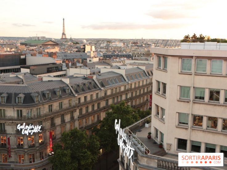 Réouverture des Galeries Lafayette Haussmann