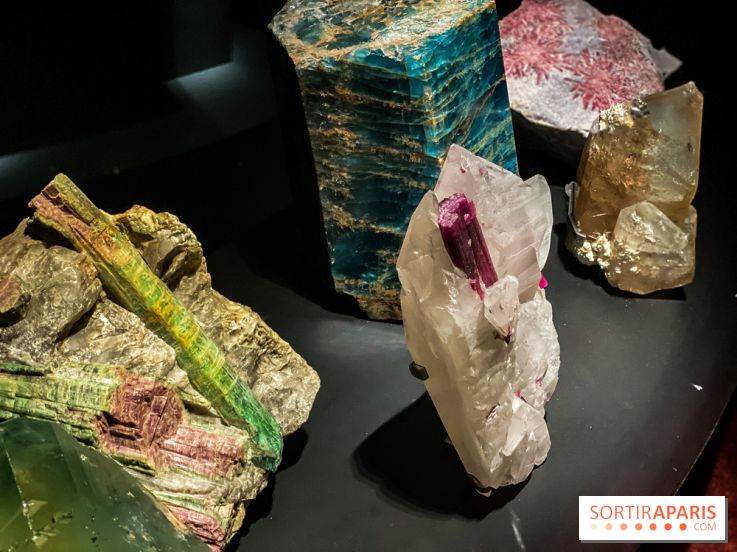 Photos Exposition Pierres Précieuses, du minéraux aux bijoux avec le Joaillier Van Cleef & Arpel vue