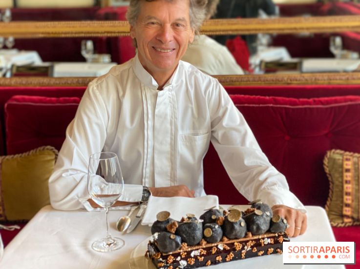 La Bûche de Noël 2020 et Galette des rois 2021 de Guy Martin au Grand Véfour