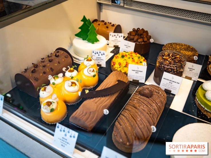 Photos : Les Bûches de Noël de Yann Menguy à la Goutte d'Or Pâtisserie 2020