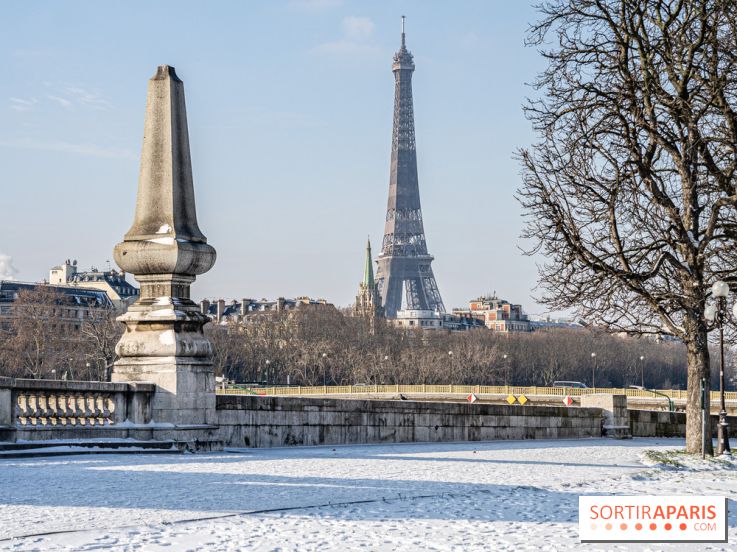 La Neige à Paris ce 10 février 2021