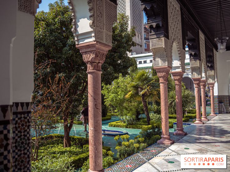 La Mosquée de Paris et son jardin en fleurs